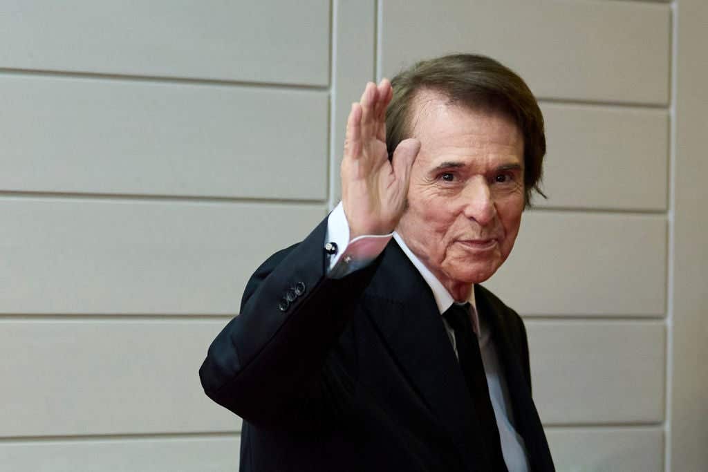Singer Raphael attends "Raphaelismo" premiere during 69th San Sebastian International Film Festival at Victoria Eugenia Theater on September 19, 2021