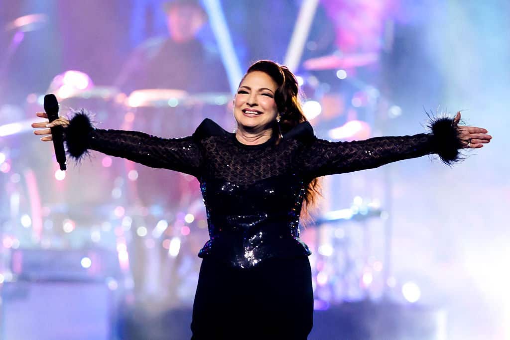 Gloria Estefan performs onstage during the 2025 American Music Awards