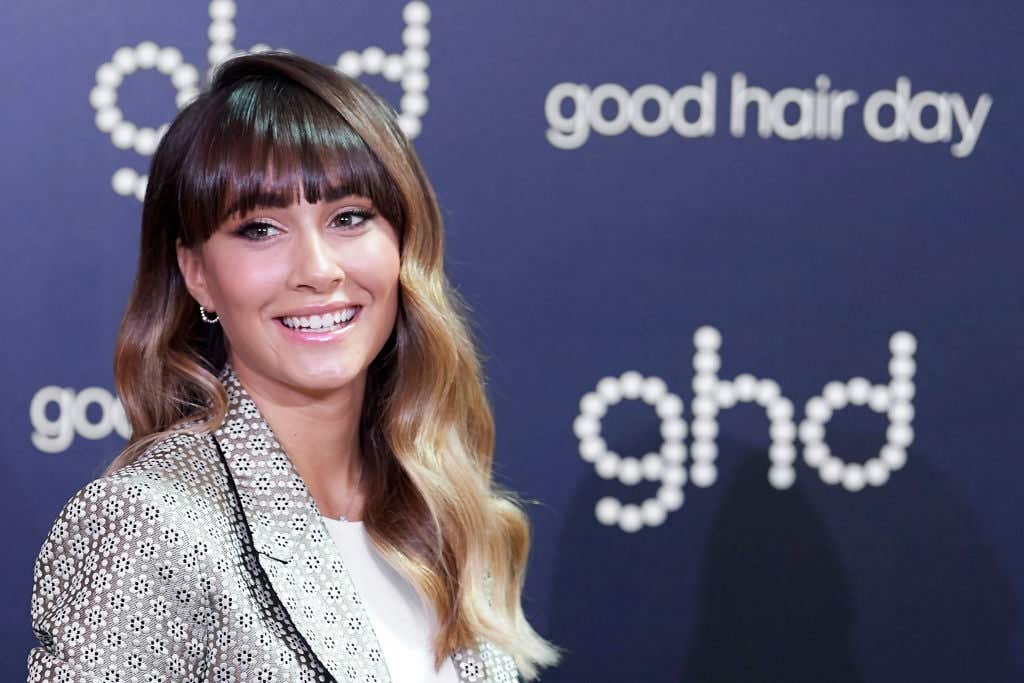 MADRID, SPAIN - OCTOBER 29: Singer Aitana presents Ghd Chsitmas Campaign 'Royal Dinasty' at Camera Studio on October 29, 2019 in Madrid, Spain. (Photo by Carlos Alvarez/Getty Images)